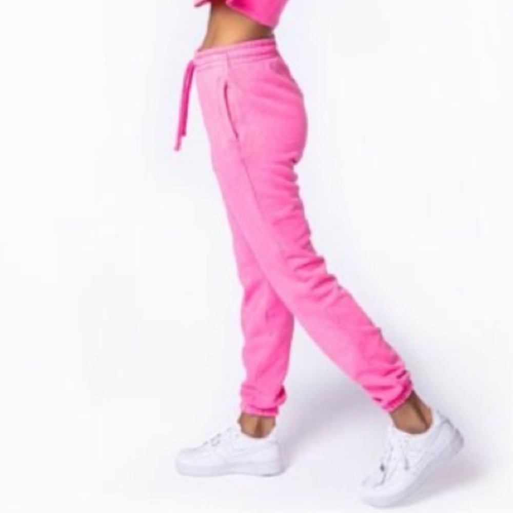 Talentless Pink Neon Joggers‎ Size 8-9